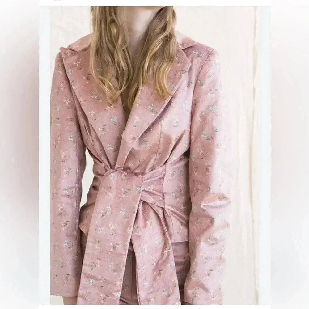 TACH Spring in the City Corduroy Blazer